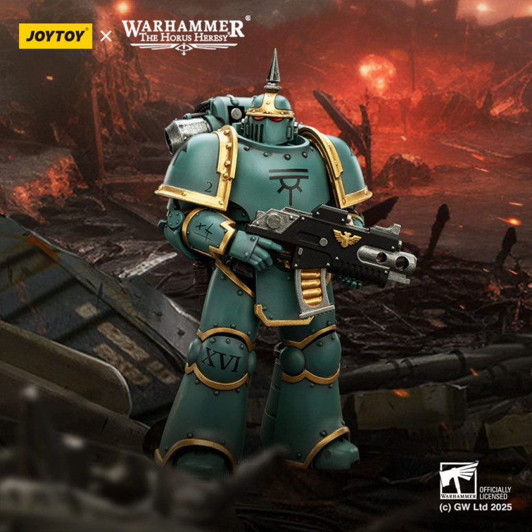 Joytoy - Warhammer - Söhne des Horus - MK lll Taktischer Legionär - Die Horus Häresie