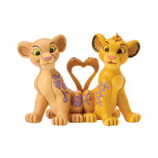 Disney Traditionen von Jim Shore - Der König der Löwen - Nala und Simba das Herz