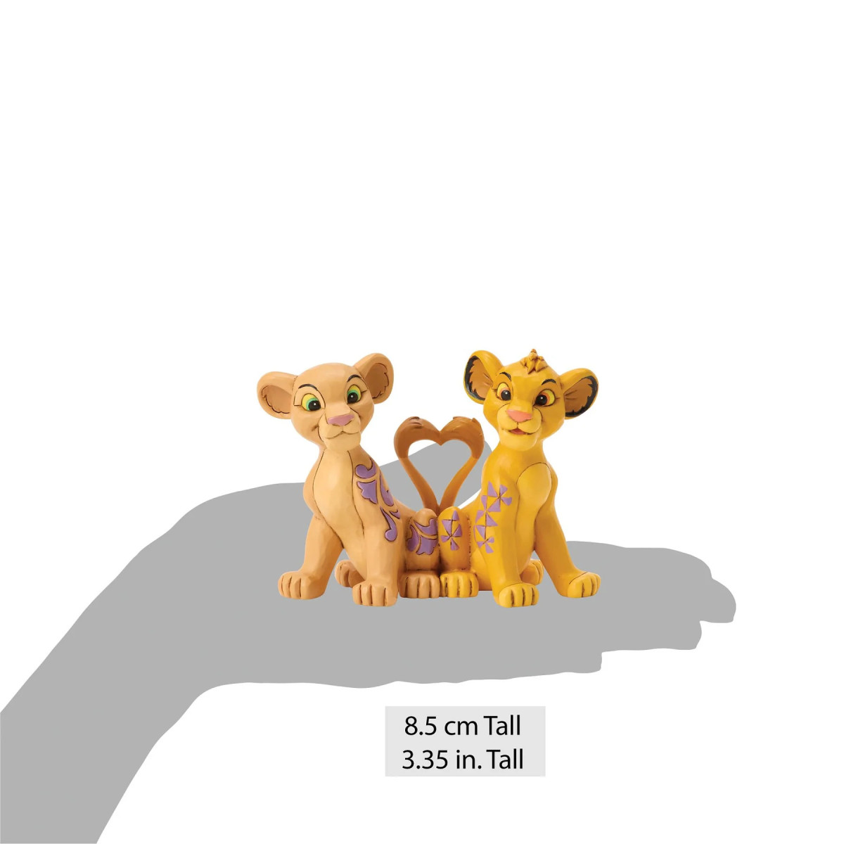 Disney Traditionen von Jim Shore - Der König der Löwen - Nala und Simba das Herz