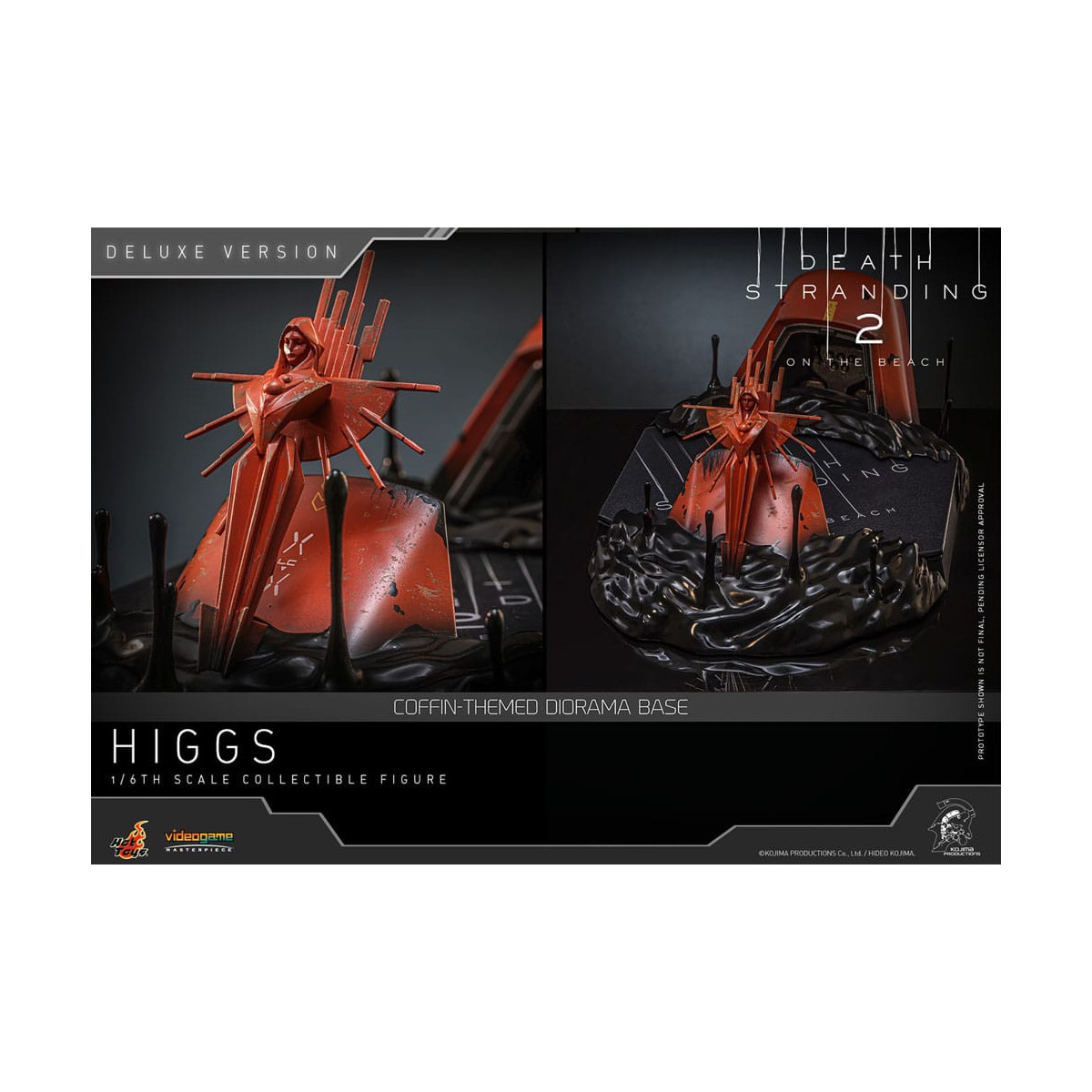 Hot Toys - Death Stranding 2: On the Beach VGM 1/6 - HIGGS Deluxe Version