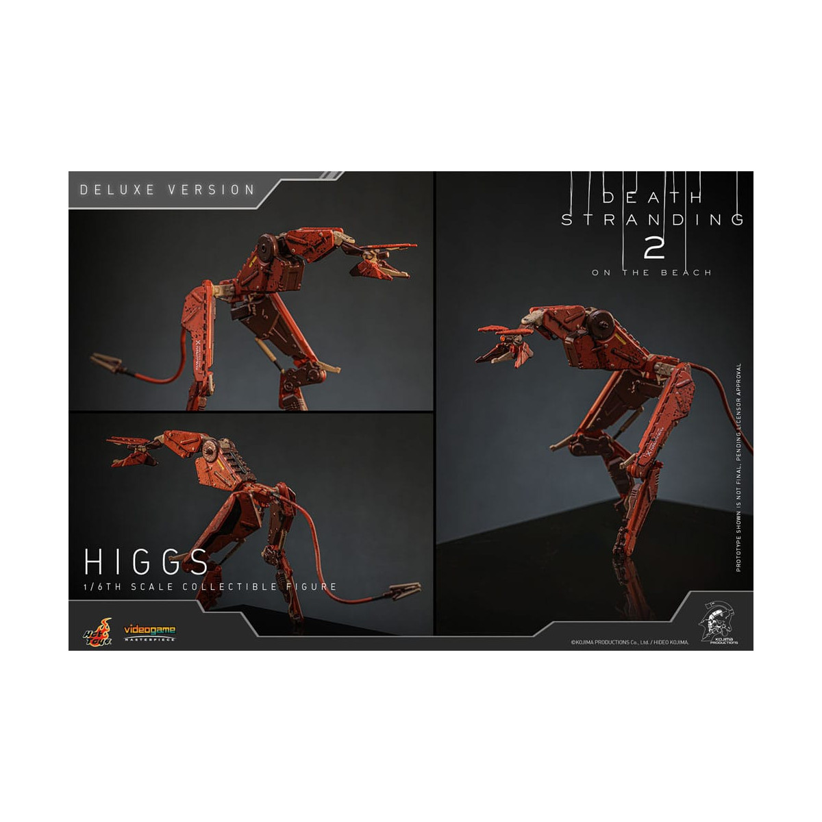 Hot Toys - Death Stranding 2: On the Beach VGM 1/6 - HIGGS Deluxe Version