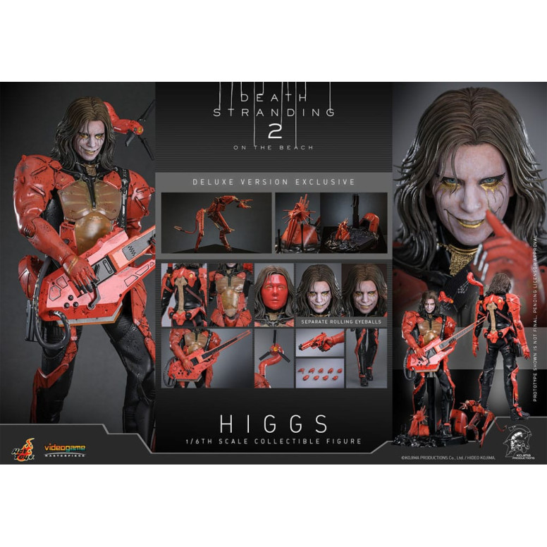 Hot Toys - Death Stranding 2: On the Beach VGM 1/6 - HIGGS Deluxe Version