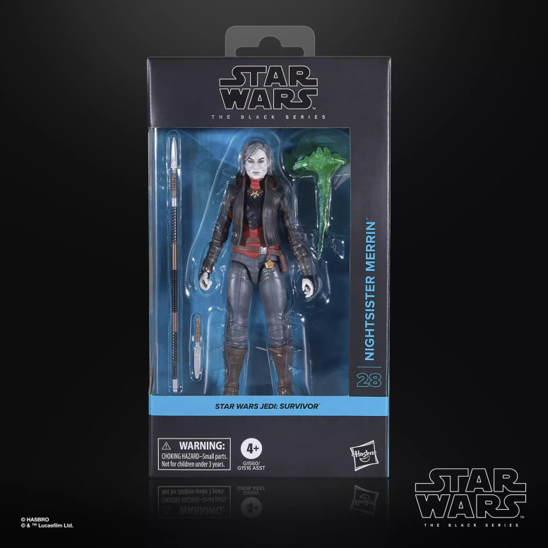 Hasbro Star Wars The Black Series - Nachtschwester Merrin - Jedi: Überlebender
