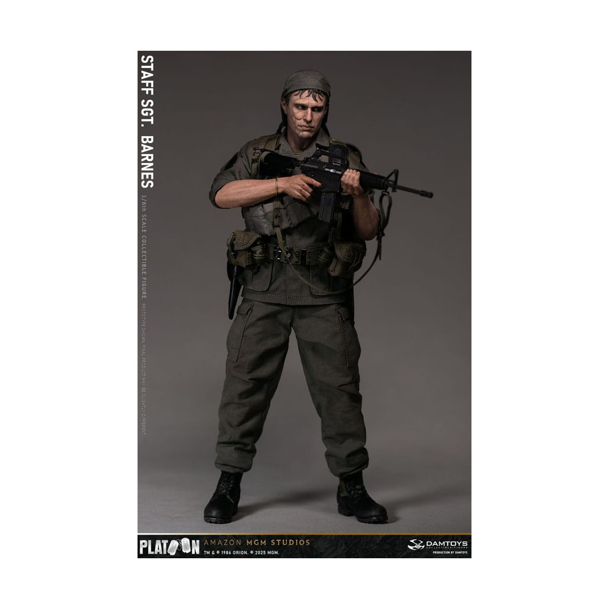 DAMTOYS - Platoon - Stabsfeldwebel Barnes 1/6 Sammlerstück