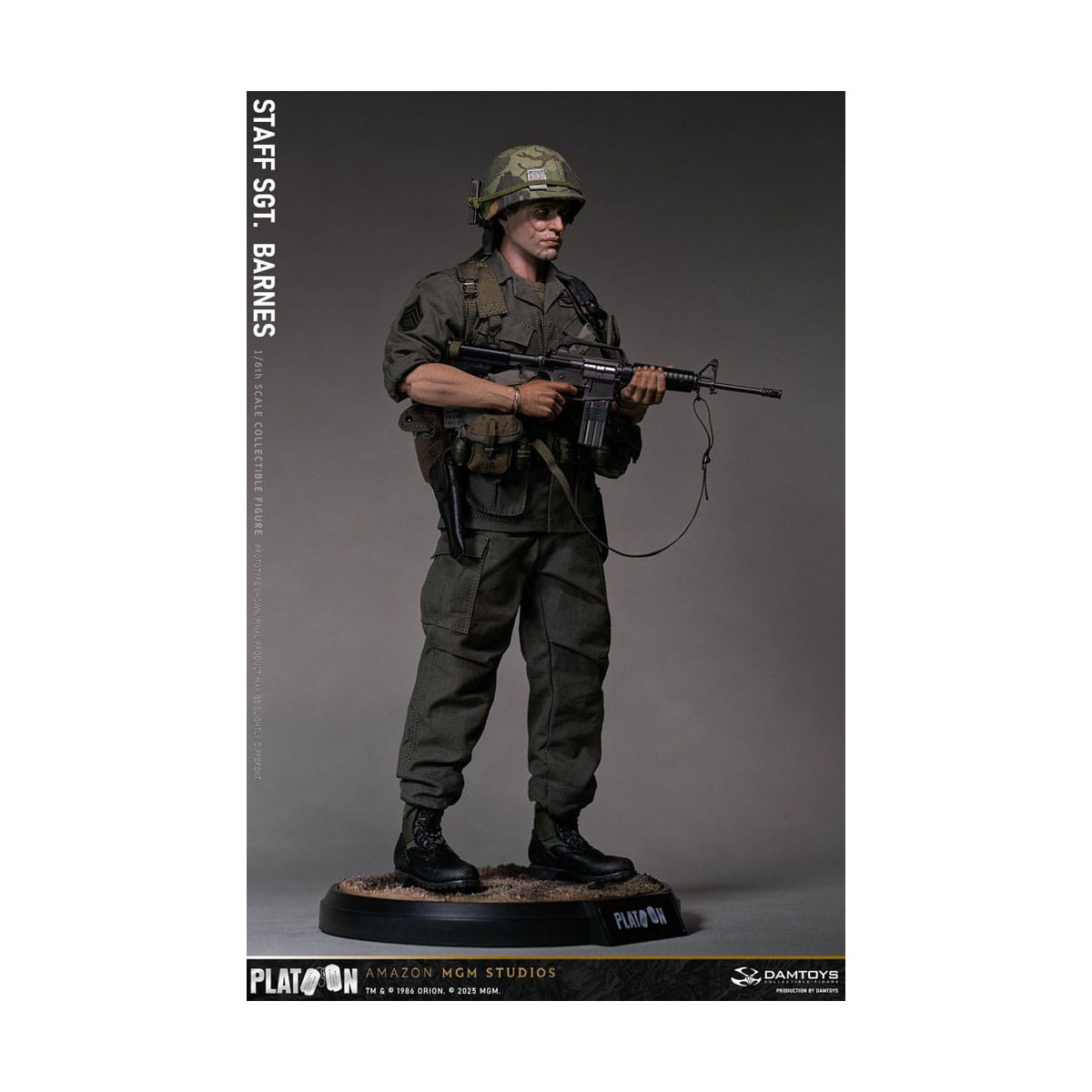 DAMTOYS - Platoon - Stabsfeldwebel Barnes 1/6 Sammlerstück