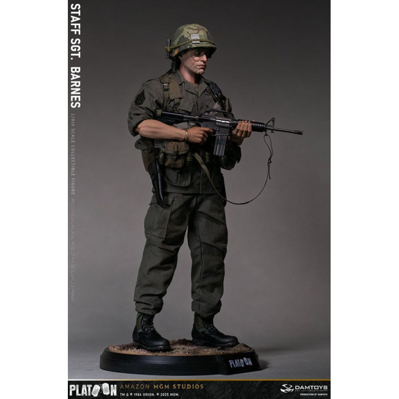 DAMTOYS - Platoon - Stabsfeldwebel Barnes 1/6 Sammlerstück