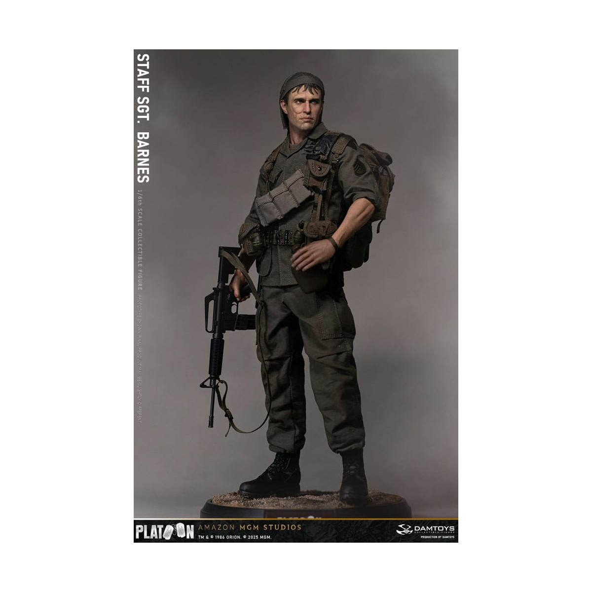 DAMTOYS - Platoon - Stabsfeldwebel Barnes 1/6 Sammlerstück
