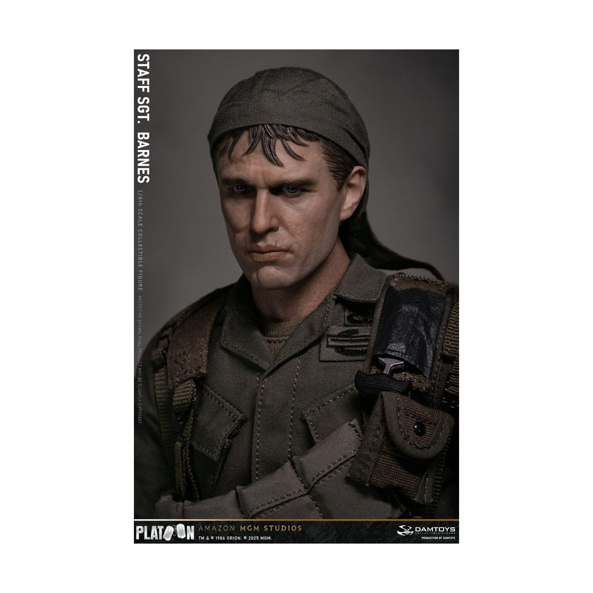 DAMTOYS - Platoon - Stabsfeldwebel Barnes 1/6 Sammlerstück
