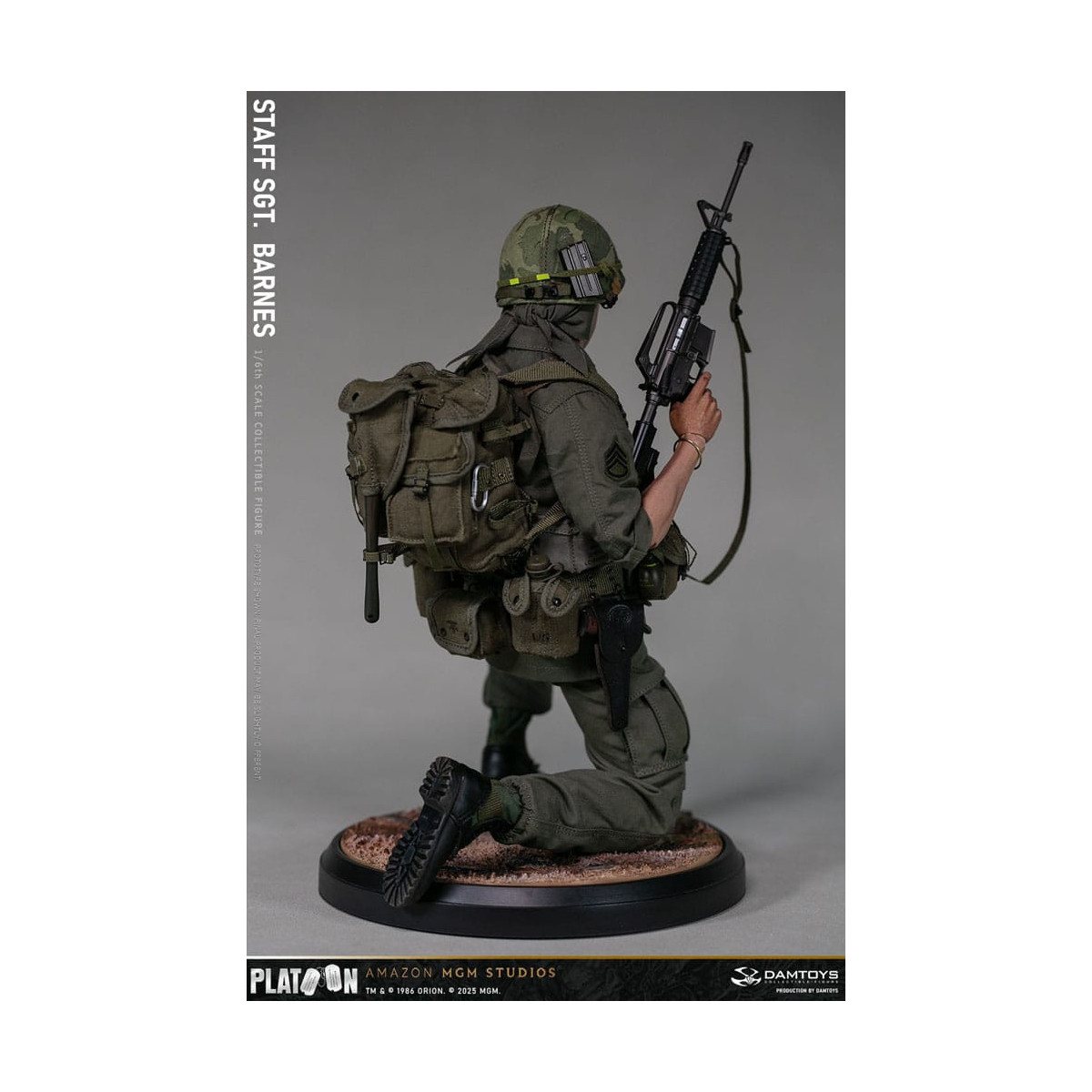 DAMTOYS - Platoon - Stabsfeldwebel Barnes 1/6 Sammlerstück