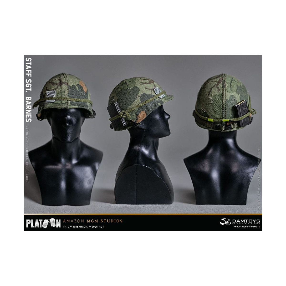 DAMTOYS - Platoon - Stabsfeldwebel Barnes 1/6 Sammlerstück