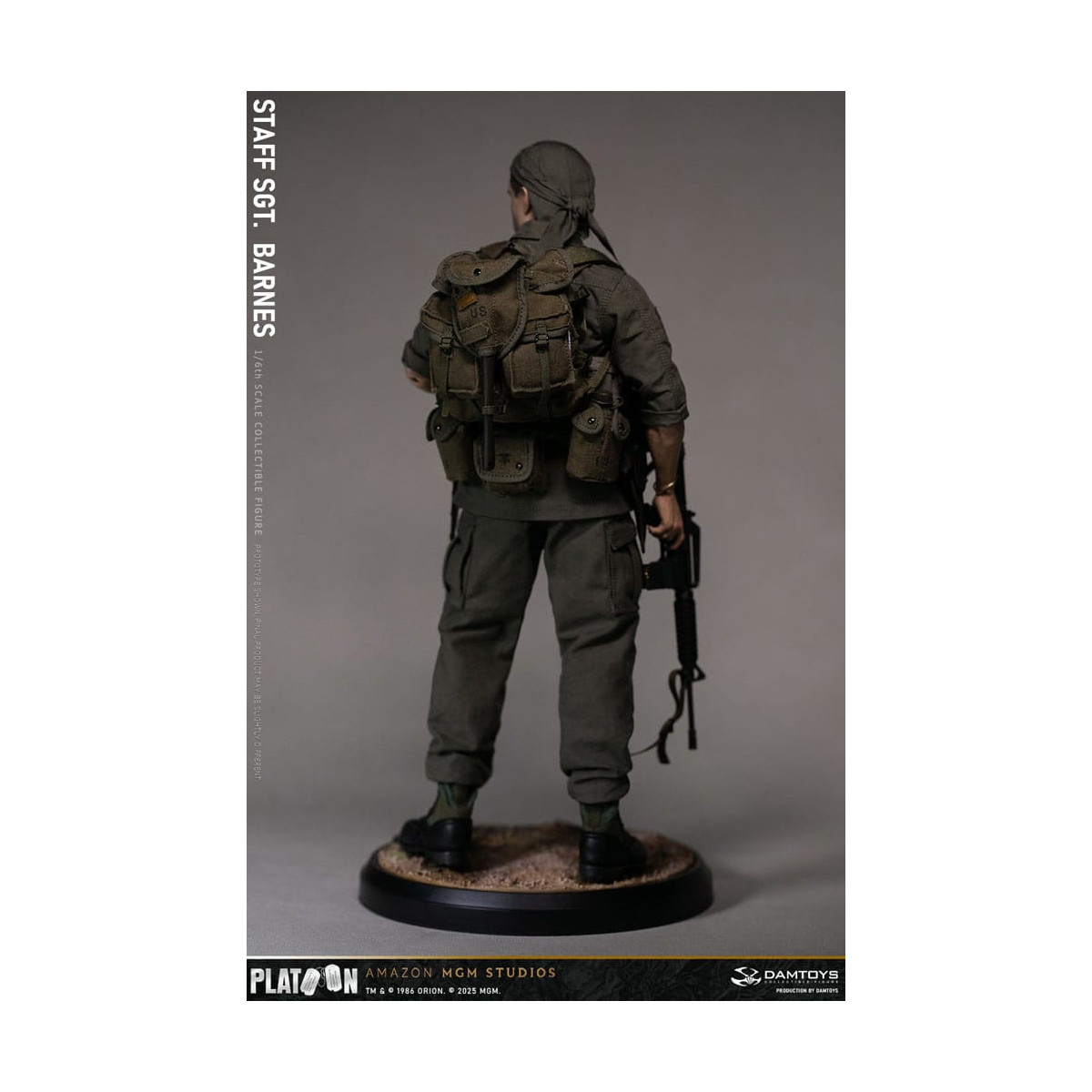 DAMTOYS - Platoon - Stabsfeldwebel Barnes 1/6 Sammlerstück