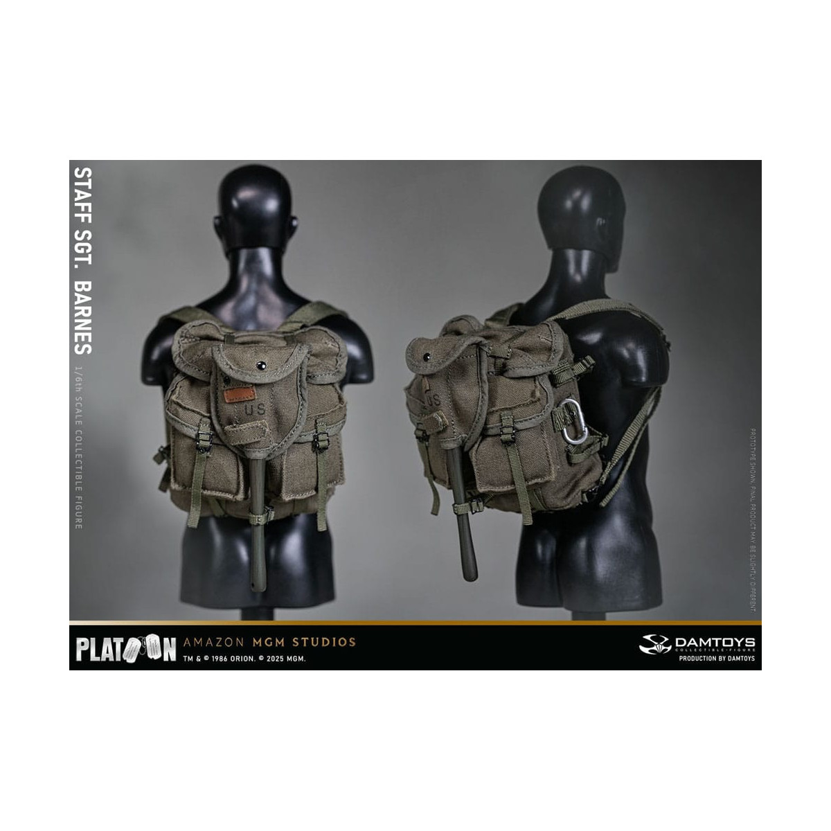 DAMTOYS - Platoon - Stabsfeldwebel Barnes 1/6 Sammlerstück