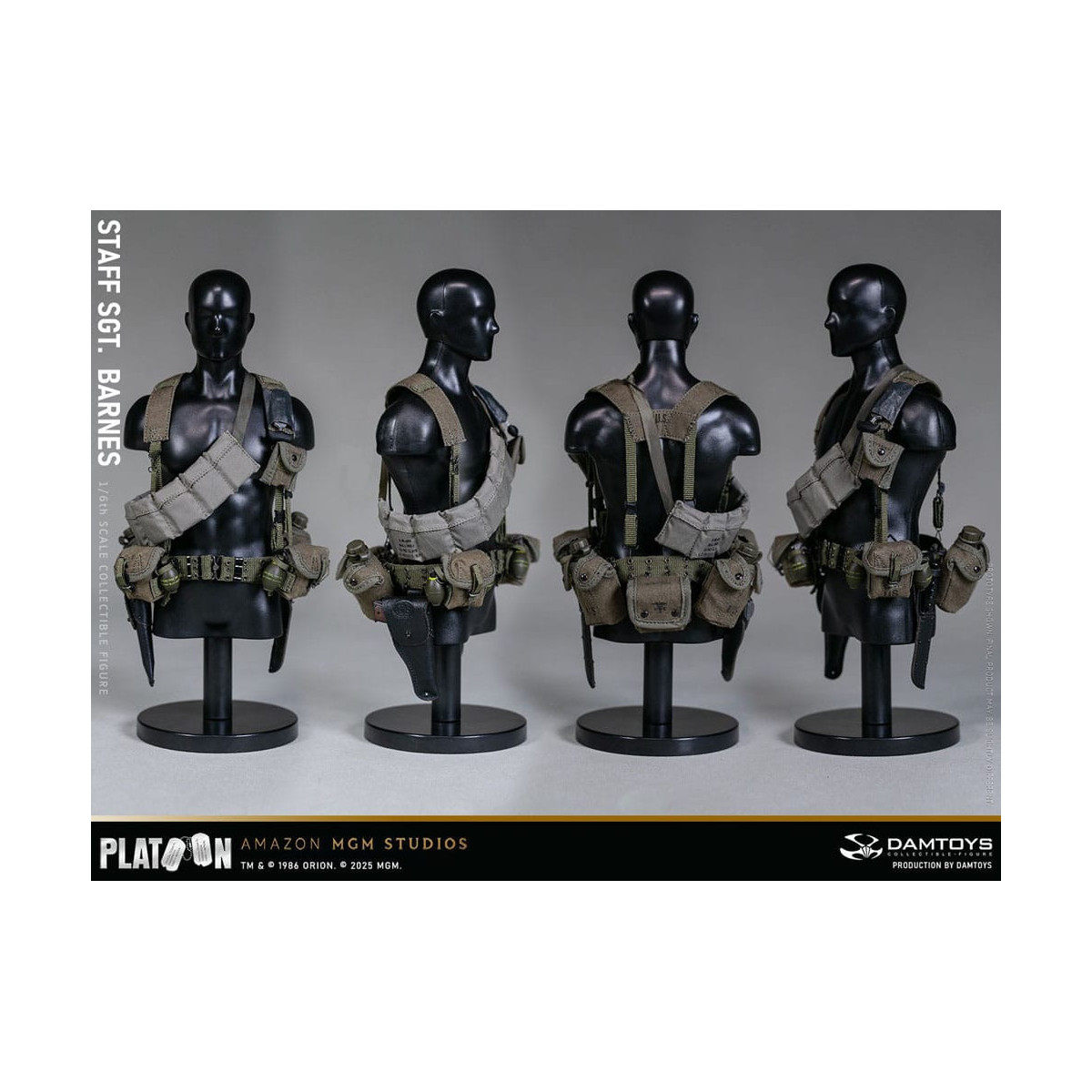 DAMTOYS - Platoon - Stabsfeldwebel Barnes 1/6 Sammlerstück