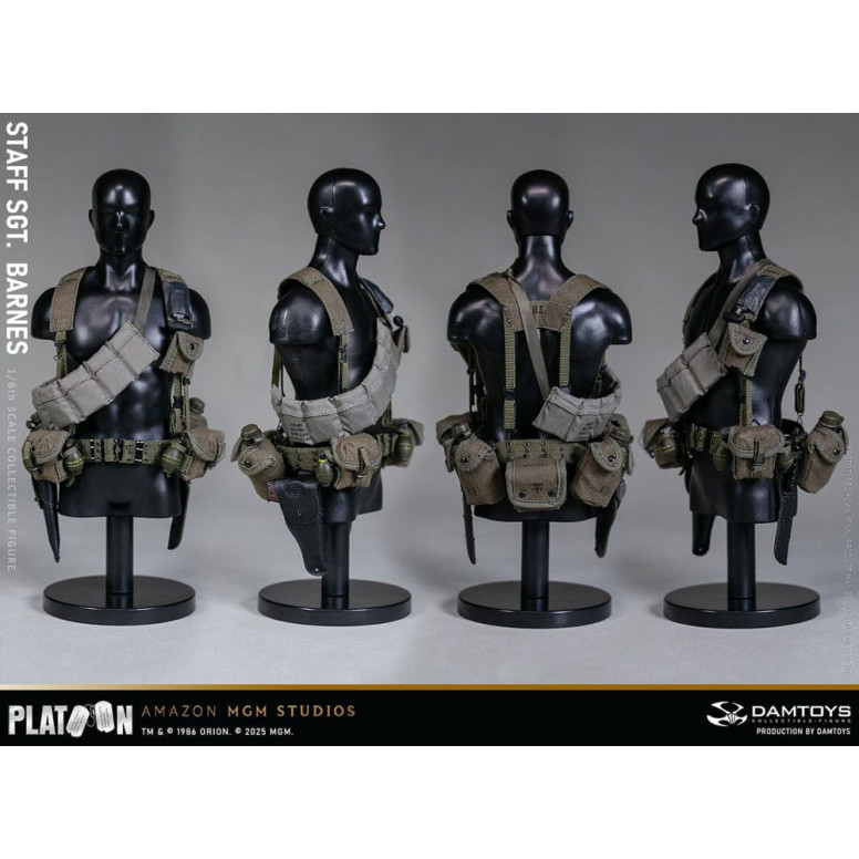 DAMTOYS - Platoon - Stabsfeldwebel Barnes 1/6 Sammlerstück