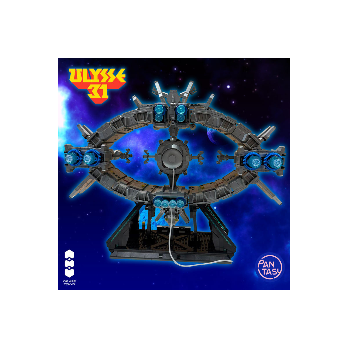 Pantasy X We are Tokyo Ulysses 31 Odysseus mit Light Up 50 cm Set zum Bauen