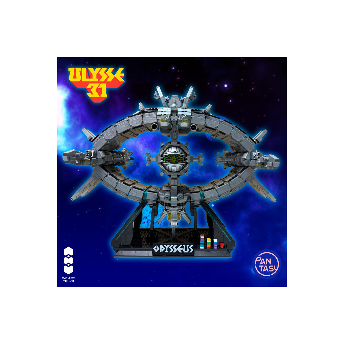 Pantasy X We are Tokyo Ulysses 31 Odysseus mit Light Up 50 cm Set zum Bauen