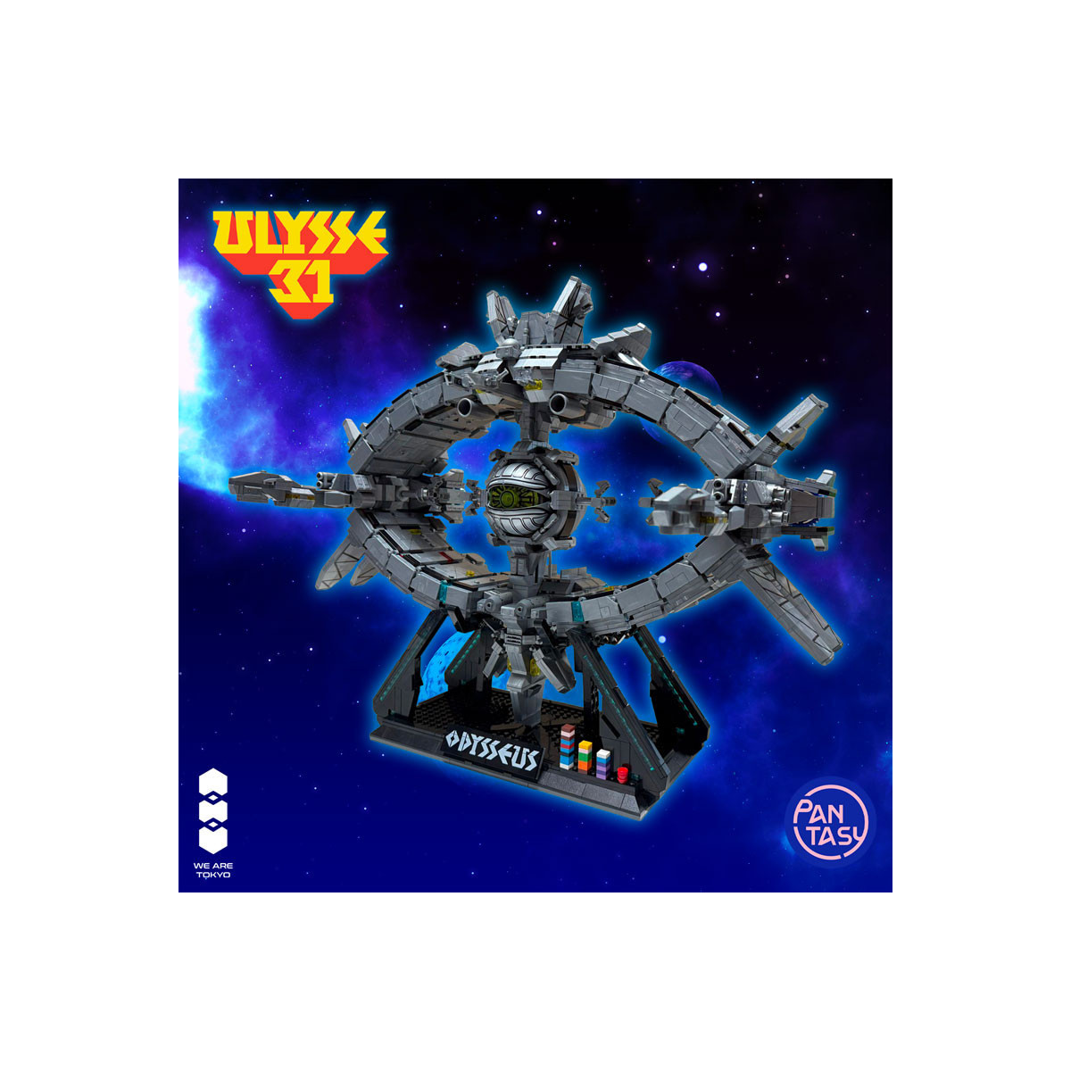 Pantasy X We are Tokyo Ulysses 31 Odysseus mit Light Up 50 cm Set zum Bauen