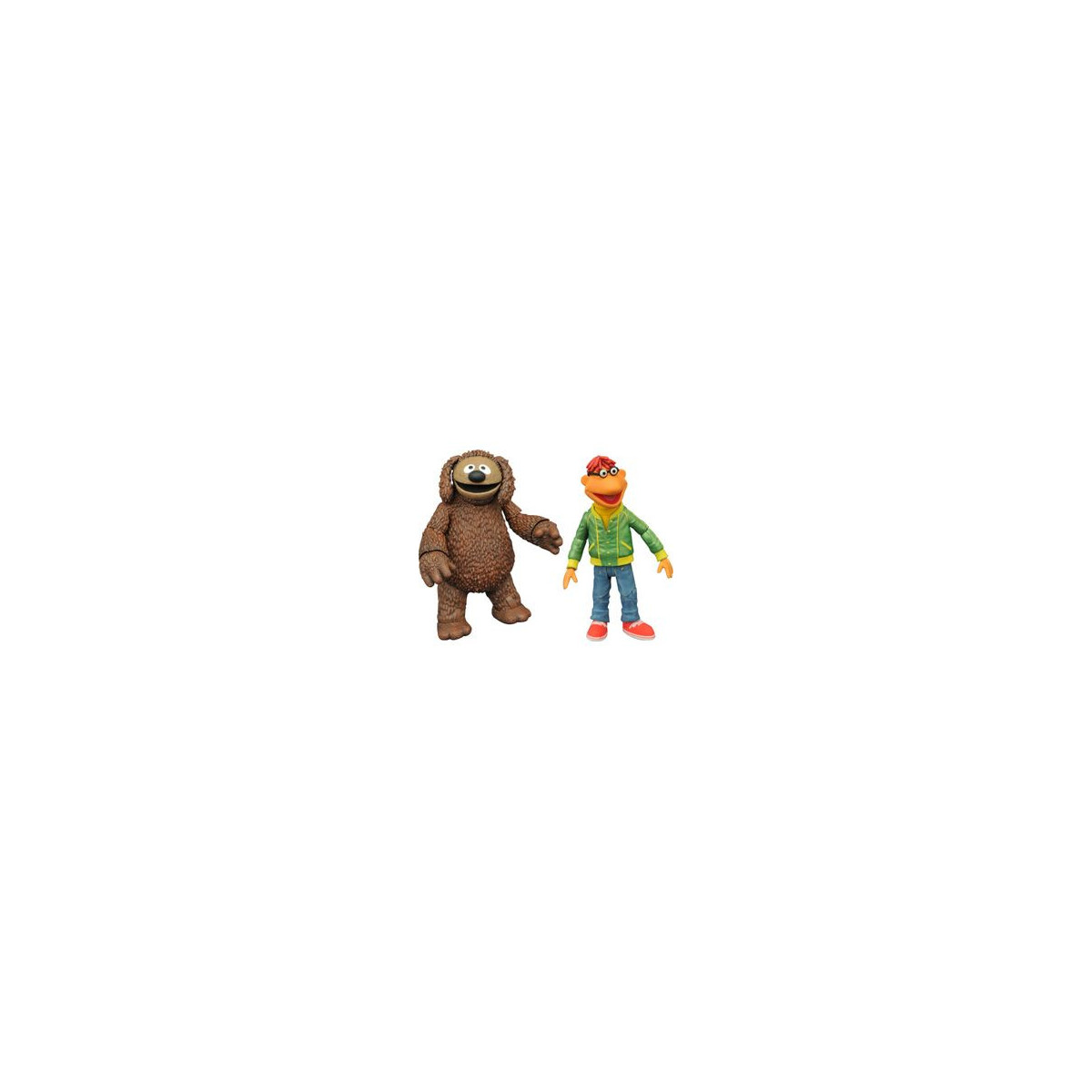 Diamond Select Die Muppets - Scooter & Rowlf - Packung mit 2 Figuren
