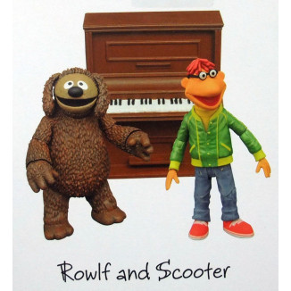 Diamond Select Die Muppets - Scooter & Rowlf - Packung mit 2 Figuren