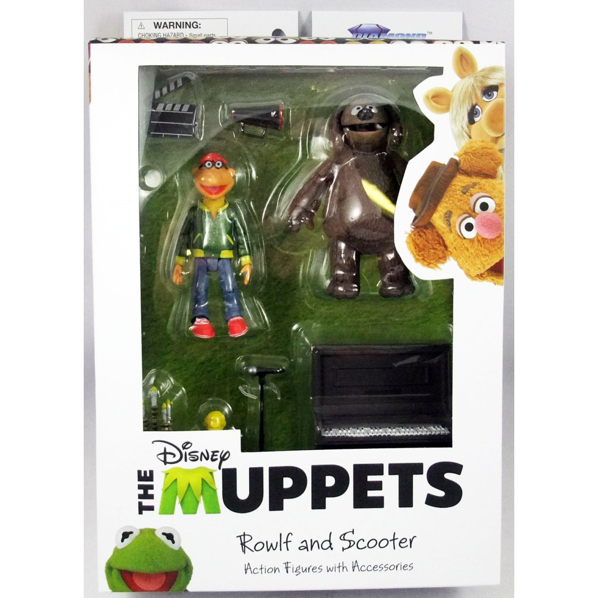 Diamond Select Die Muppets - Scooter & Rowlf - Packung mit 2 Figuren