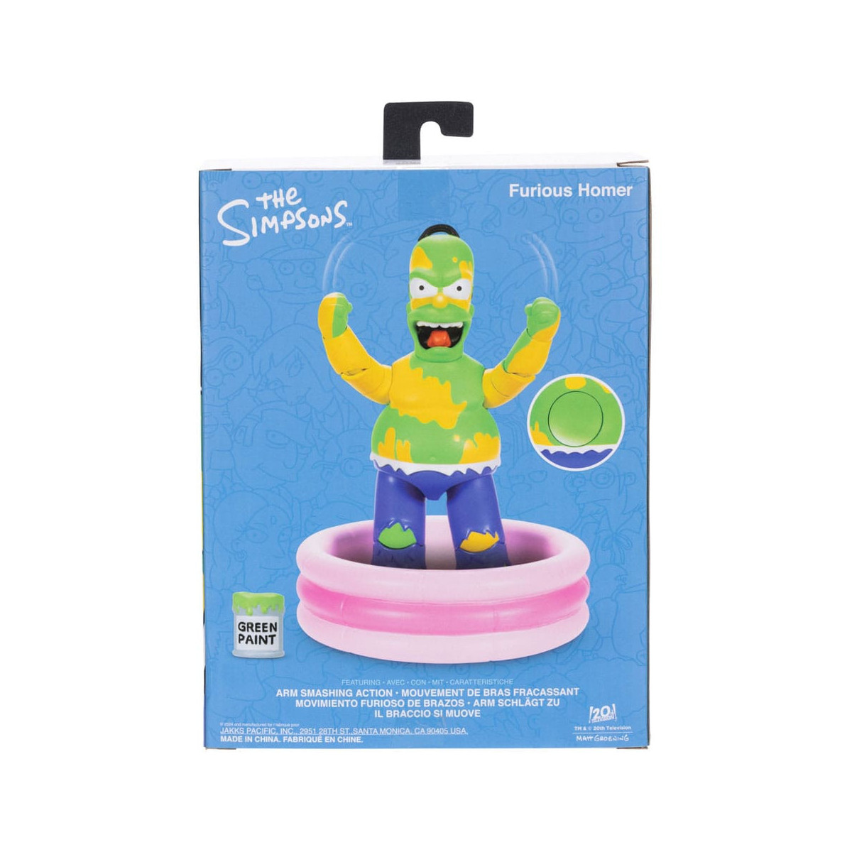 Jakks Pacific - Die Simpsons - Premium Furious Homer