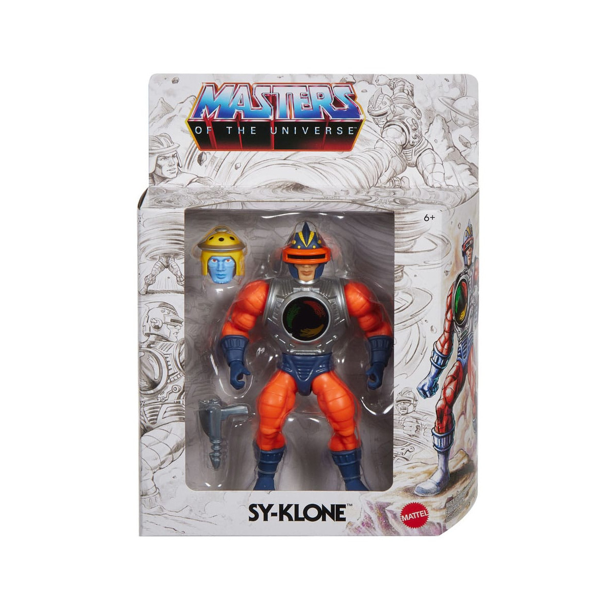 Masters of the Universe ORIGINS - Skizzenbuch-Serie: Sy-Klone heo exklusiv