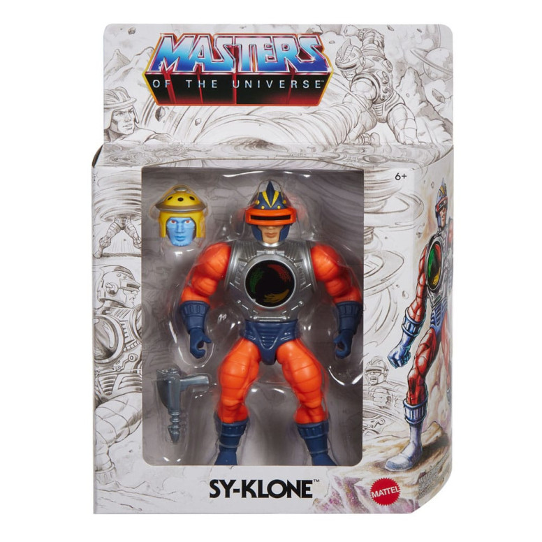 Masters of the Universe ORIGINS - Skizzenbuch-Serie: Sy-Klone heo exklusiv
