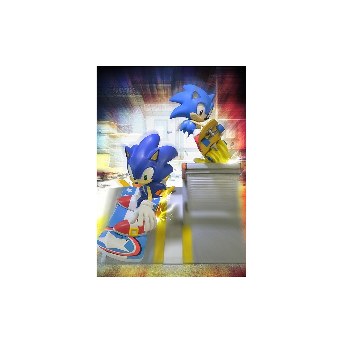 First For Figures Sonic Generations Diorama Statue