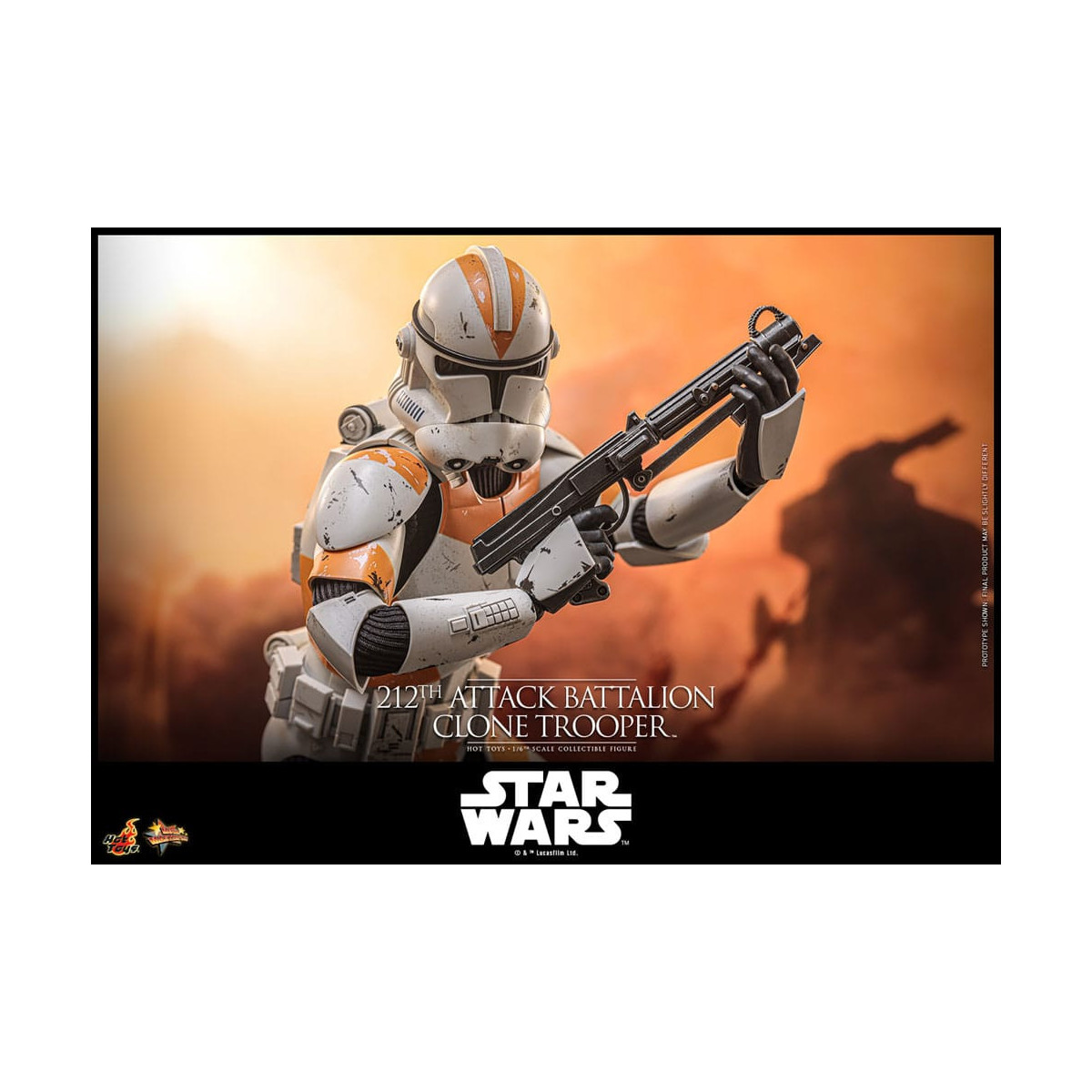 Hot Toys Star Wars - 212th Attack Battalion Clone Trooper Deluxe Version - The Clone Wars 1/6