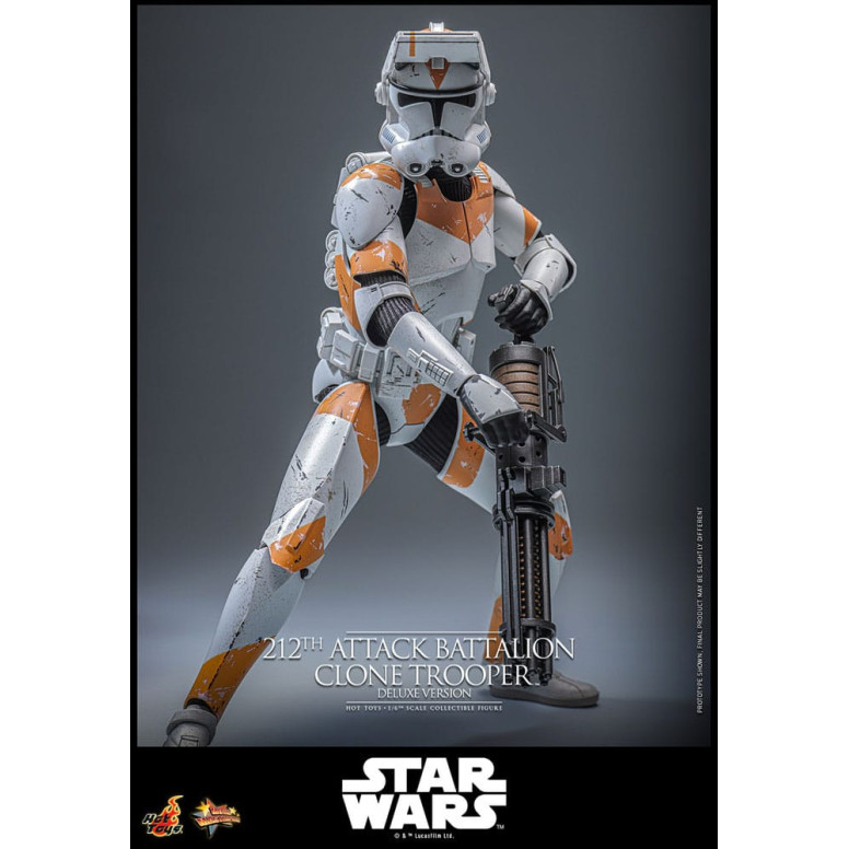 Hot Toys Star Wars - 212th Attack Battalion Clone Trooper Deluxe Version - The Clone Wars 1/6