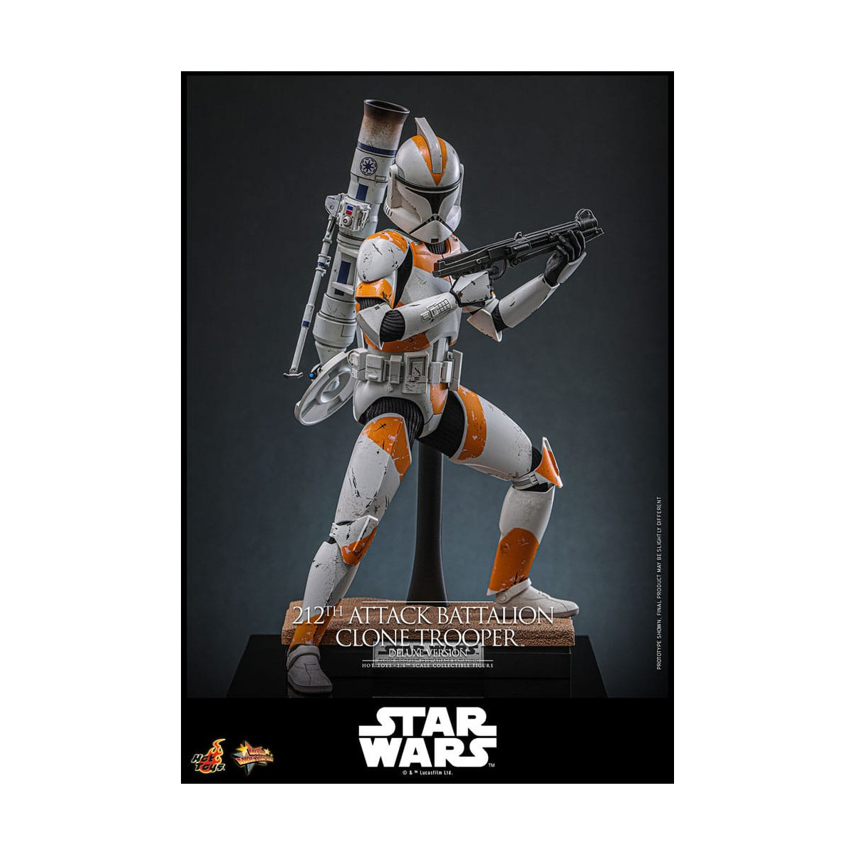 Hot Toys Star Wars - 212th Attack Battalion Clone Trooper Deluxe Version - The Clone Wars 1/6