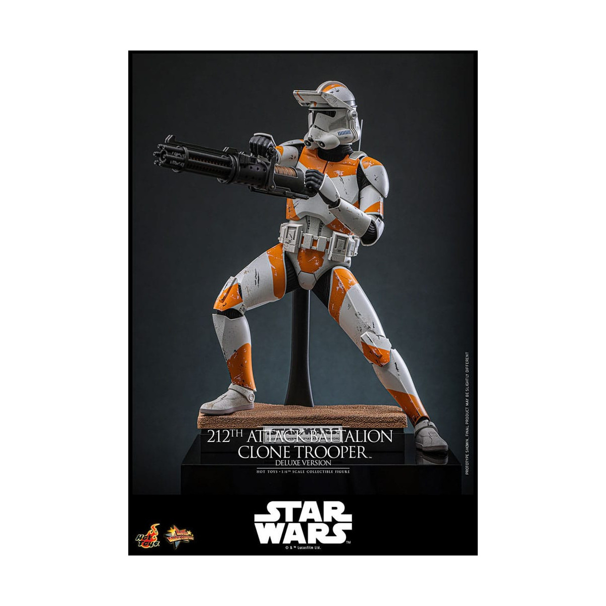 Hot Toys Star Wars - 212th Attack Battalion Clone Trooper Deluxe Version - The Clone Wars 1/6