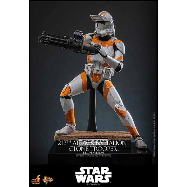 Hot Toys Star Wars - 212th Attack Battalion Clone Trooper Deluxe Version - The Clone Wars 1/6