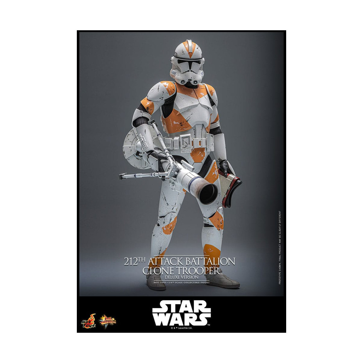Hot Toys Star Wars - 212th Attack Battalion Clone Trooper Deluxe Version - The Clone Wars 1/6
