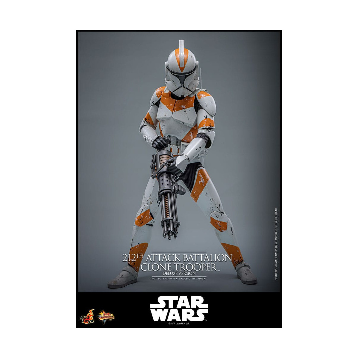 Hot Toys Star Wars - 212th Attack Battalion Clone Trooper Deluxe Version - The Clone Wars 1/6