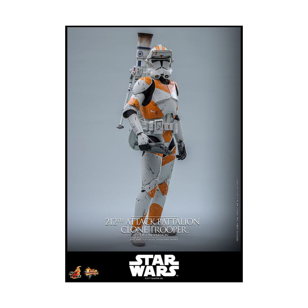 Hot Toys Star Wars - 212th Attack Battalion Clone Trooper Deluxe Version - The Clone Wars 1/6