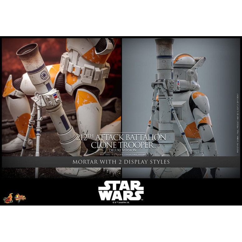 Hot Toys Star Wars - 212th Attack Battalion Clone Trooper Deluxe Version - The Clone Wars 1/6