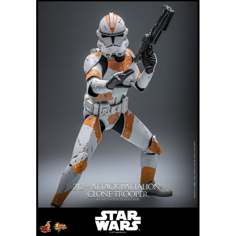 Hot Toys Star Wars - 212th Attack Battalion Clone Trooper Deluxe Version - The Clone Wars 1/6