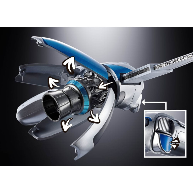 Tamashii Nations Chogokin Astro Bot - Astro Bot & Dual Speeder