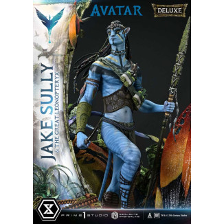 Prime 1 Studio Avatar - Jake Sully & Der große Leonopteryx Deluxe Version 1/4