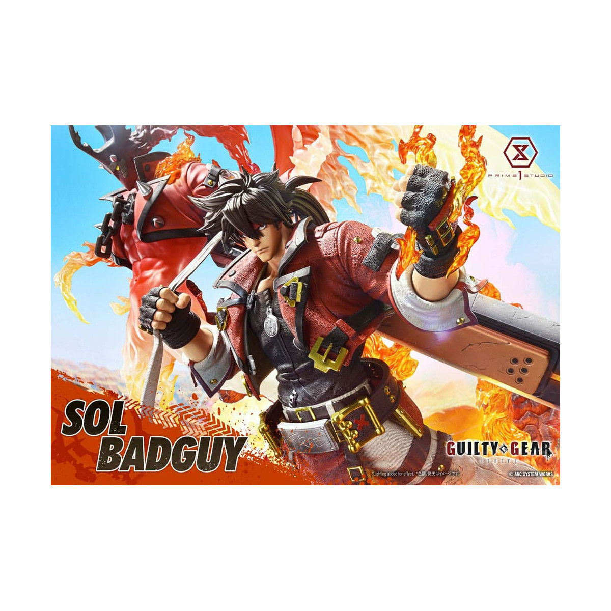 Prime 1 Studio - Guilty Gear Strive - Sol Badguy Bonus Version Premium Masterline Serie 1/4