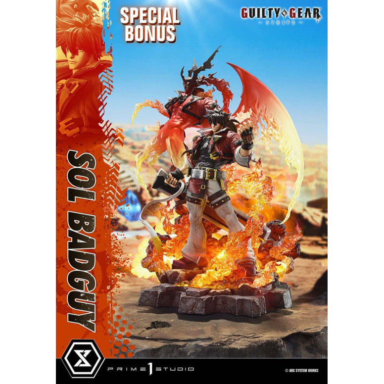 Prime 1 Studio - Guilty Gear Strive - Sol Badguy Bonus Version Premium Masterline Serie 1/4