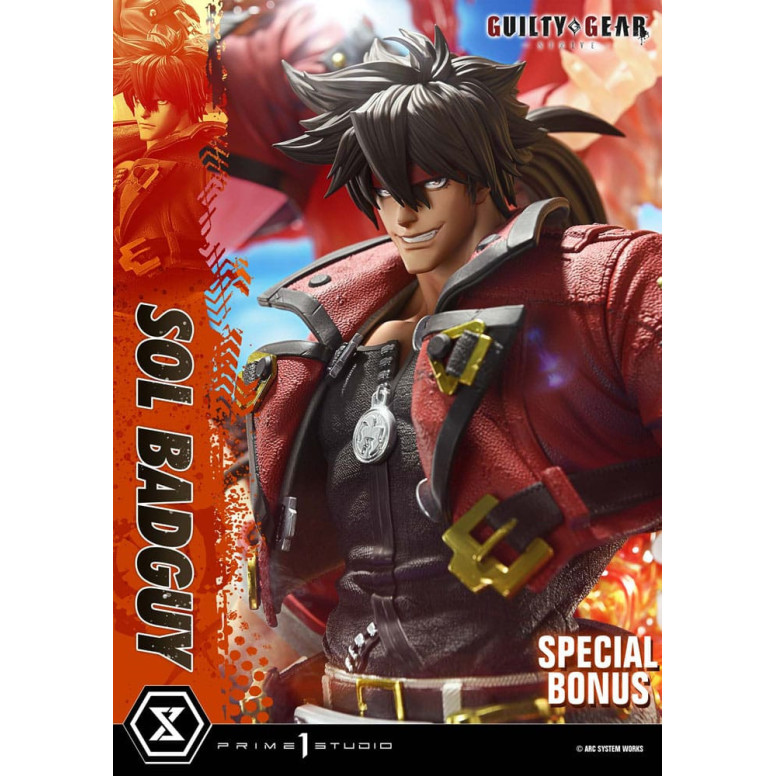 Prime 1 Studio - Guilty Gear Strive - Sol Badguy Bonus Version Premium Masterline Serie 1/4