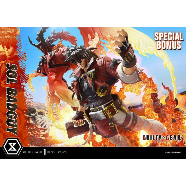 Prime 1 Studio - Guilty Gear Strive - Sol Badguy Bonus Version Premium Masterline Serie 1/4