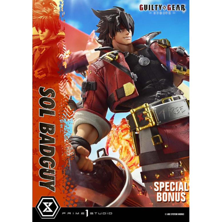 Prime 1 Studio - Guilty Gear Strive - Sol Badguy Bonus Version Premium Masterline Serie 1/4