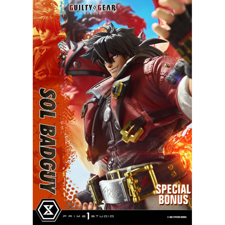 Prime 1 Studio - Guilty Gear Strive - Sol Badguy Bonus Version Premium Masterline Serie 1/4
