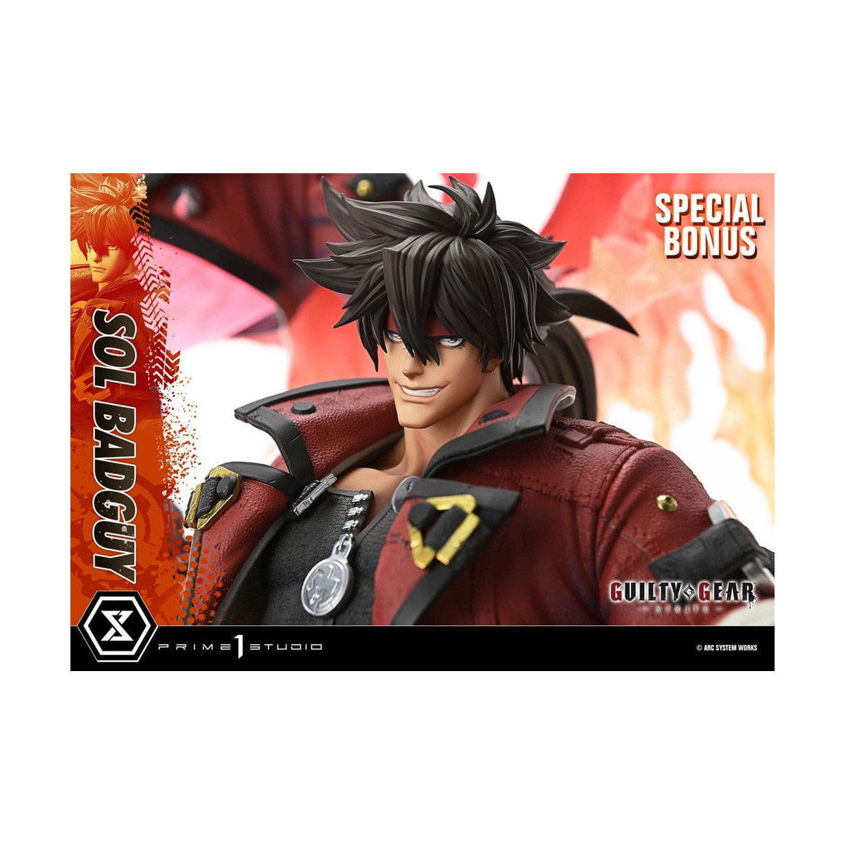 Prime 1 Studio - Guilty Gear Strive - Sol Badguy Bonus Version Premium Masterline Serie 1/4