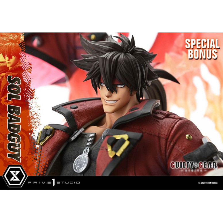 Prime 1 Studio - Guilty Gear Strive - Sol Badguy Bonus Version Premium Masterline Serie 1/4