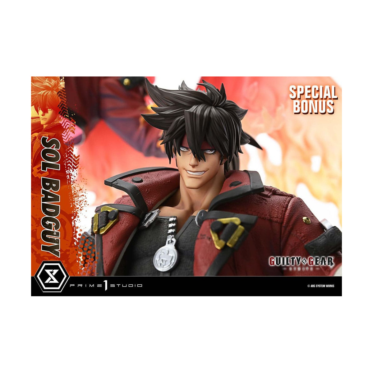 Prime 1 Studio - Guilty Gear Strive - Sol Badguy Bonus Version Premium Masterline Serie 1/4