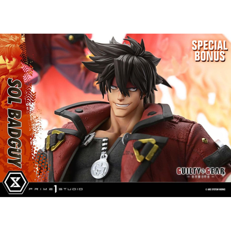 Prime 1 Studio - Guilty Gear Strive - Sol Badguy Bonus Version Premium Masterline Serie 1/4